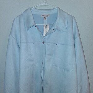 Philosophy Womens Blue Jacket Size XL NWT